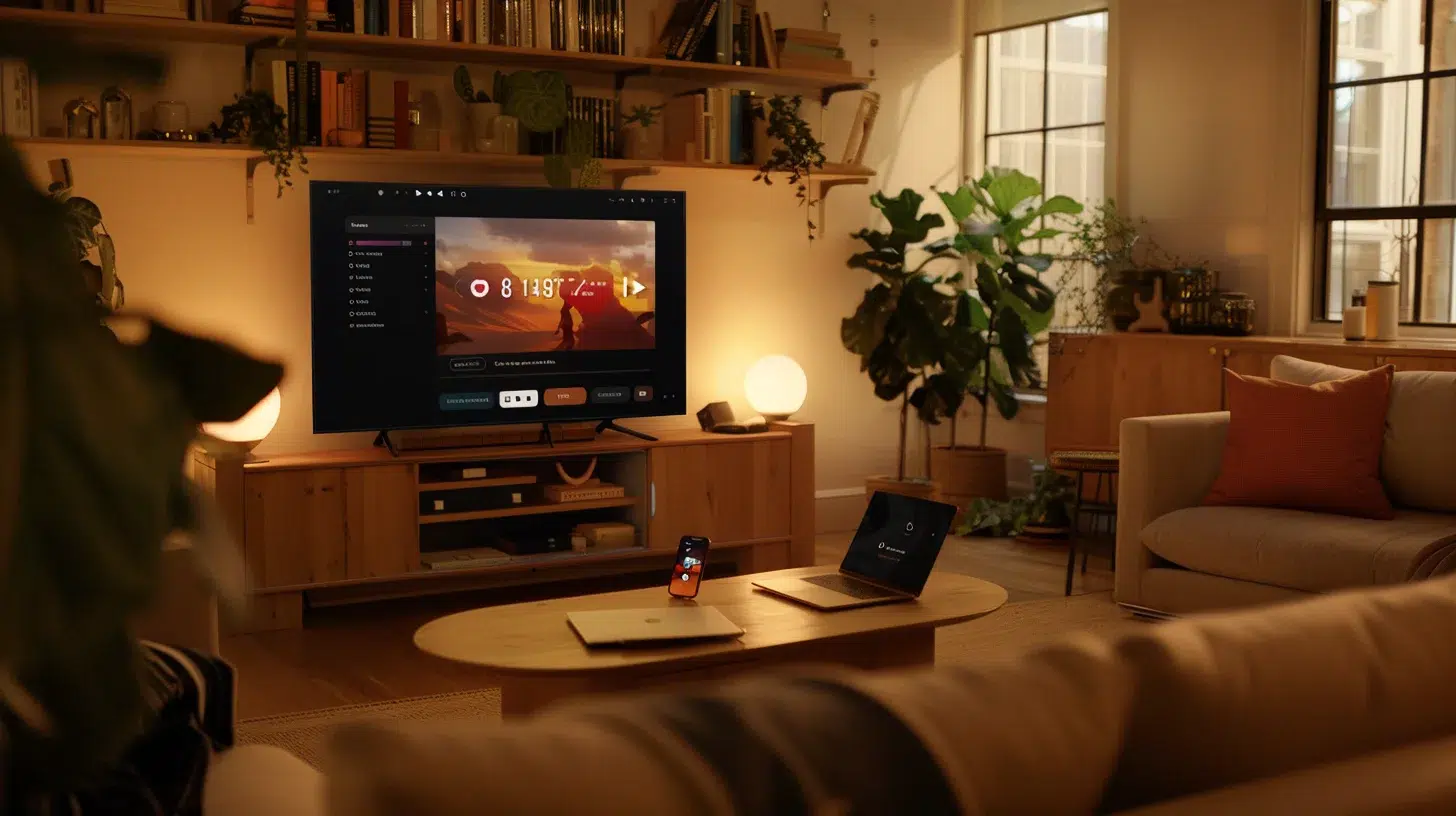 diffuser contenu sans Chromecast